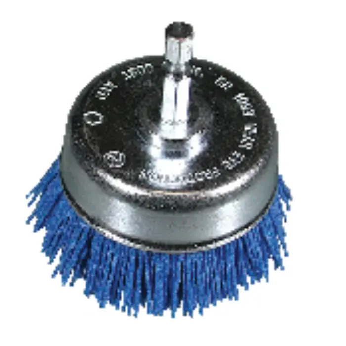 Hikoki Koppbørste Nylon Ø75MM K180 – Effektiv Avvirkning, Optimal Kontursliping(751331, 1 Stykk)