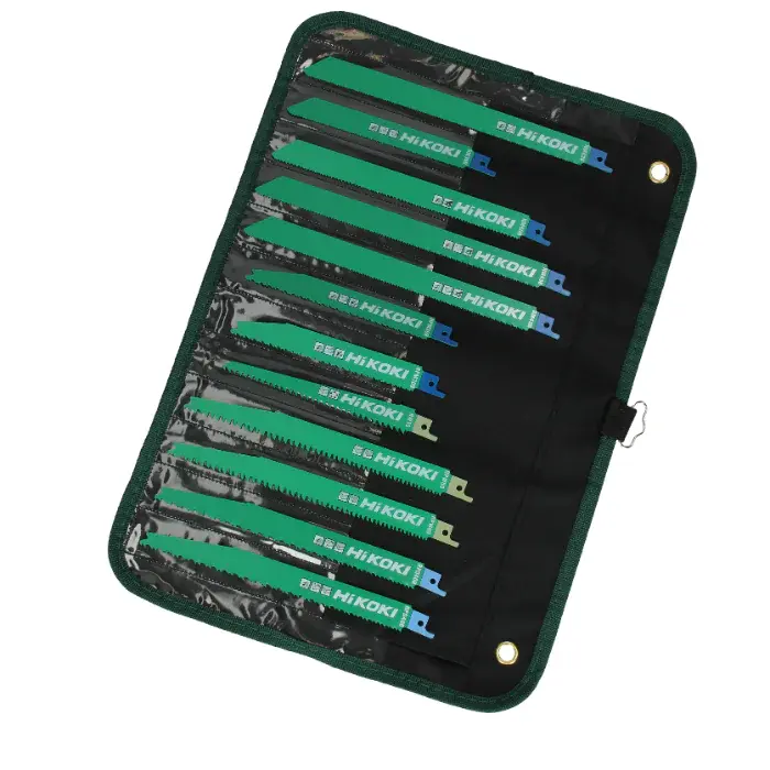 Hikoki Bajonettsagbladsett Assortert A12 – Allsidig, Praktisk Oppbevaring(752049, 1 Boks)