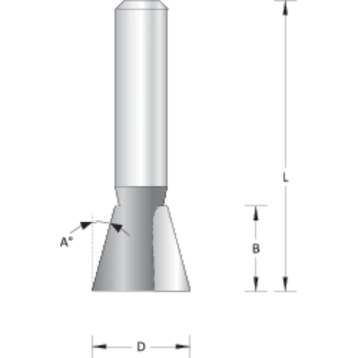 Hikoki Senk/Gradfres 12,7MM – Herdet Hardmetall, Høy Presisjon(754089, 1 Stykk)