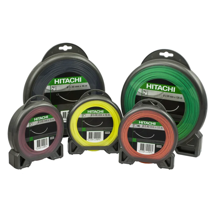 Hikoki Trimmertråd 2,4MM 69M – Robust, Slitasjebestandig, Lav Friksjon(781026, 1 Stykk)