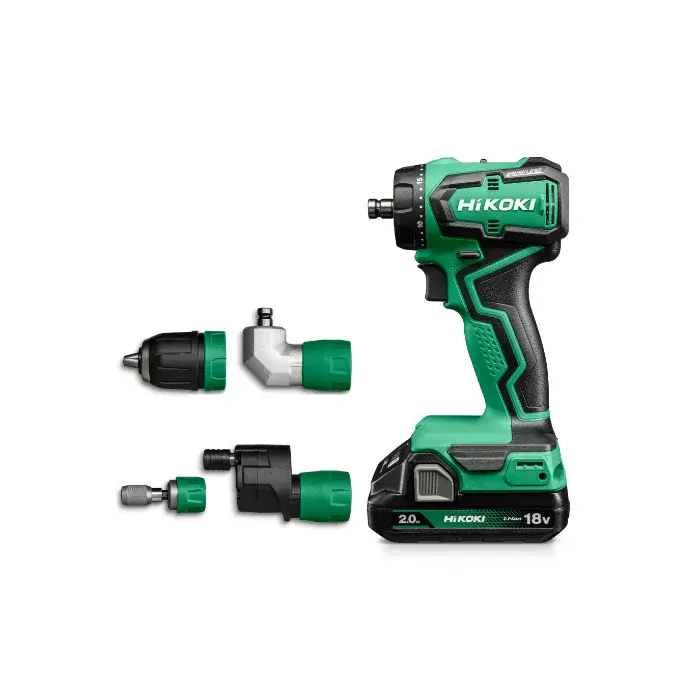 Hikoki Borskrutrekker DS18DDQ 2Ah – Lett, Børsteløs Motor, Høy Effektivitet(DS18DDQWRZ, 1 Boks)