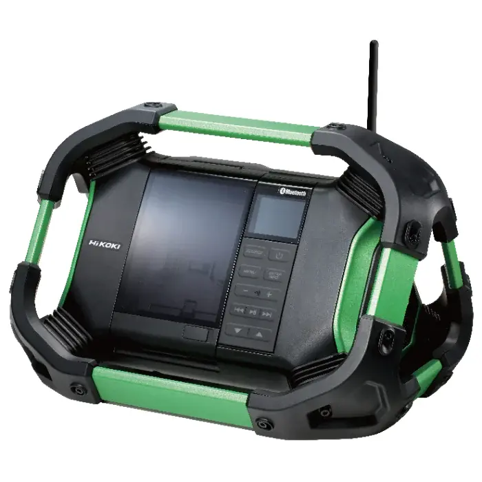 Hikoki Radio UR18DSDL DAB/BT – Robust, Bluetooth, Utmerket Lydkvalitet(UR18DSDLW4Z, 1 Boks)