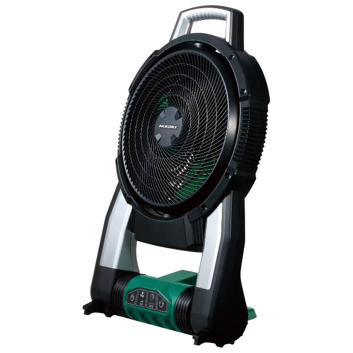 Hikoki Vifte 14,4V/18V – Effektiv, Sammenleggbar, Automatisk Timer(UF18DSALL0Z, 1 Boks)