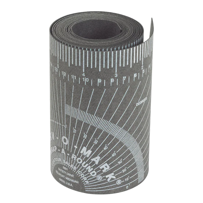 Jackson Safety Wrap-A-Round Ruler – Enkel Markering og Merking, 1 Boks, SJS-048