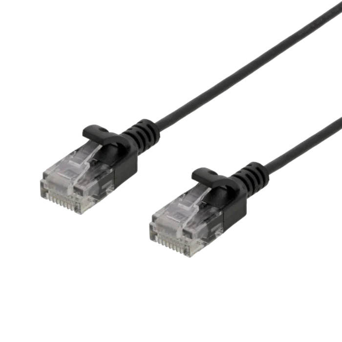 Skarebo RJ45 Kabel – Ultra Slim Design(50162, Svart, 1 Stykk)