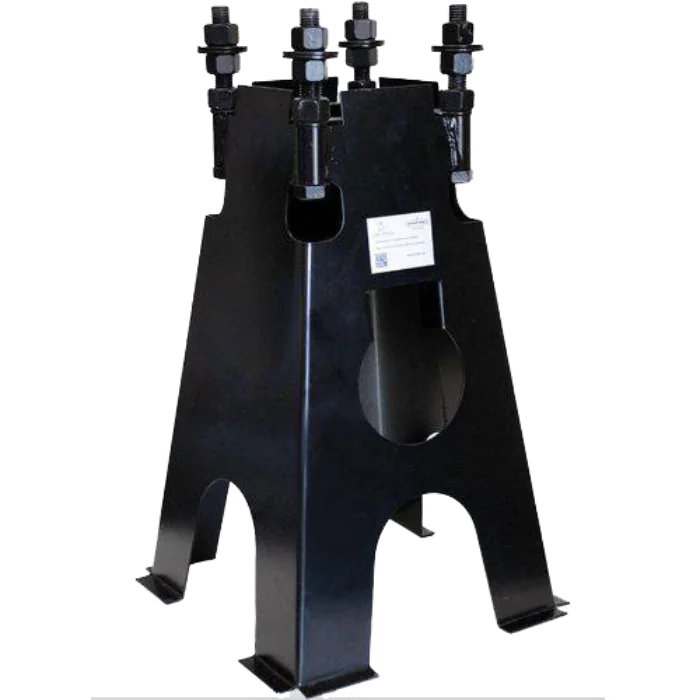 Skarebo Stålfundament – Rask Montering, Justerbart(80109, Svart, 1 Stykk)