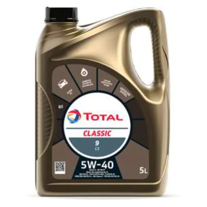 Total Classic C3 5W-40 – Forlenget Motorbeskyttelse(TOT214141, 1 Stykk, 5 L)
