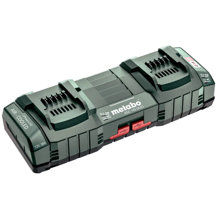 Metabo Hurtiglader med Rask Lading og Optimal Batterikjøling, 1 Stykk, SME-223