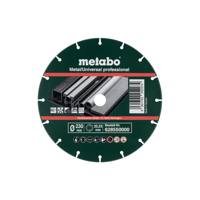 Metabo Diamantskive – Ekstra Lang Levetid, 1 Stykk, SME-184