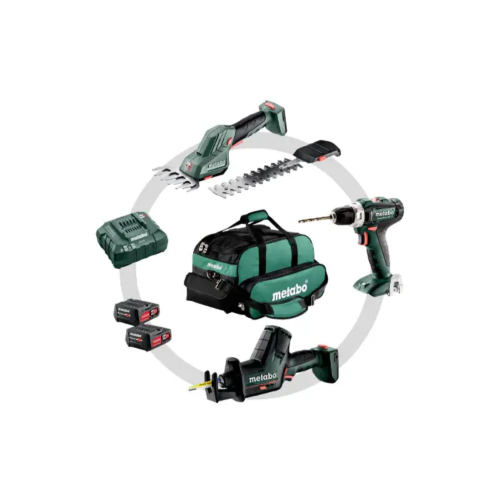 Metabo Batteri Combo-sett – Kompakt og Høy Ytelse, 1 Boks, SME-291