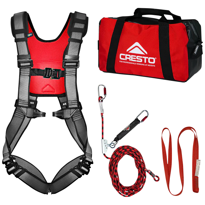 Cresto Fallskjermsett – Polstret Sele, 15m Rekkevidde (012220031, 1 Stykk)