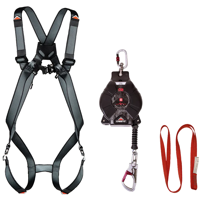 Cresto Fallsikringssett – For Bygg Og Industri (012220039, 1 Stykk)