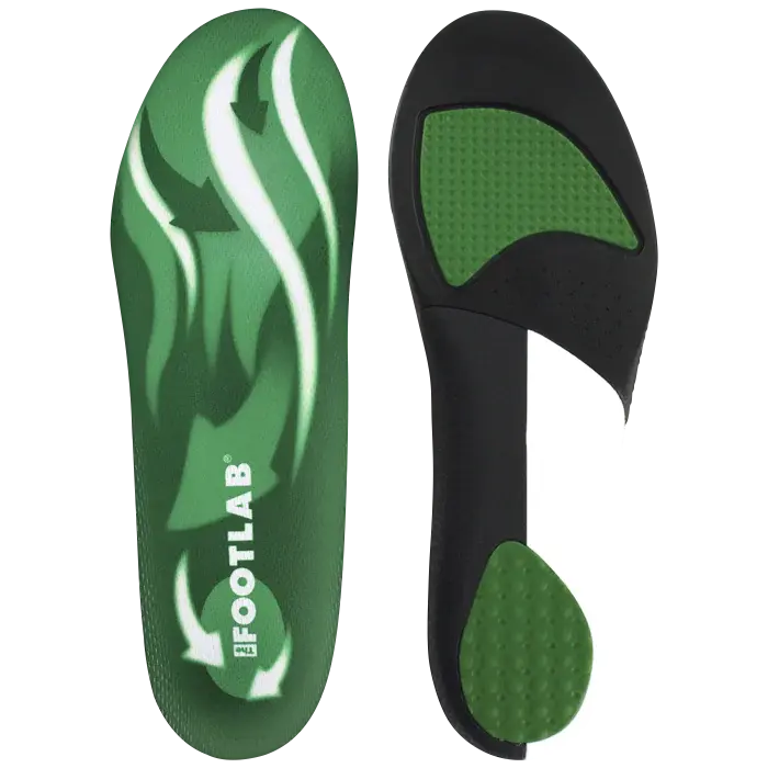 Adapt Stable Trac Innleggssåle – Høy Stabilitet (Grønn, 1 Par), SSK-744