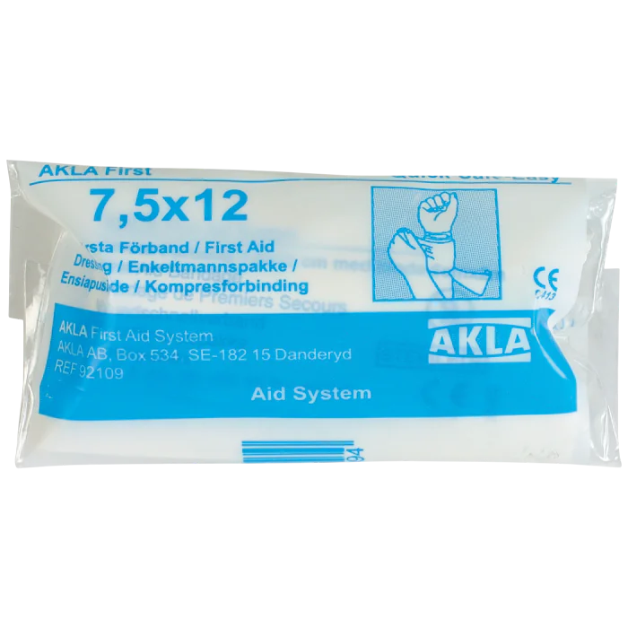 Akla Enkeltmannspakke – Hudvennlig, Ikke-klebende (1 Stykk), SSK-675