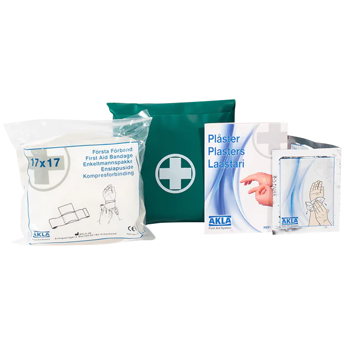 Akla Førstehjelpspakke – Kompakt, Praktisk (017703208, 1 Sett)