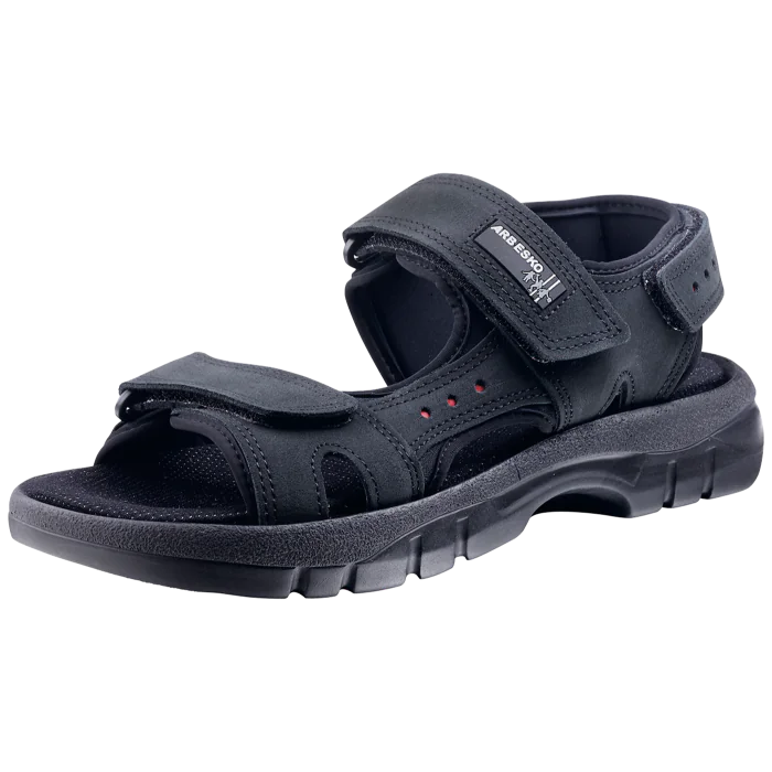Arbesko Sandal – Lett, Komfortabel, ESD-godkjent, Svart, 1 Par (Størrelse 35–47), SSK-1000