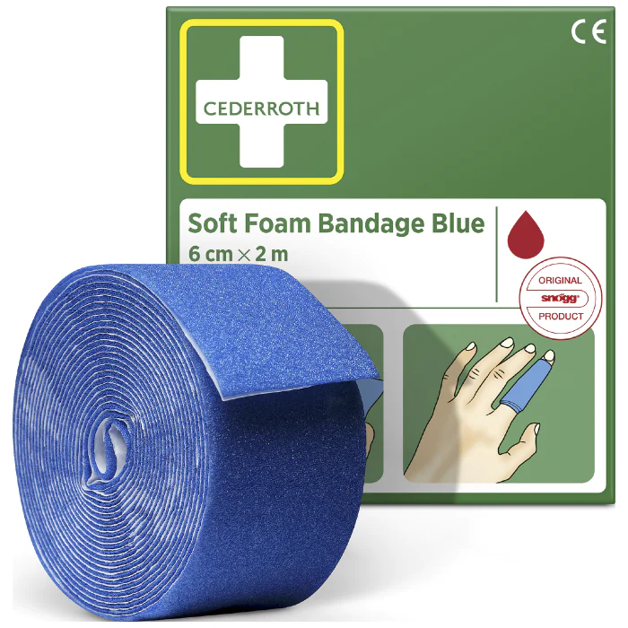 Cederroth Soft Foam Bandasje – Fleksibel og Komfortabel (1 Stykk), SSK-767