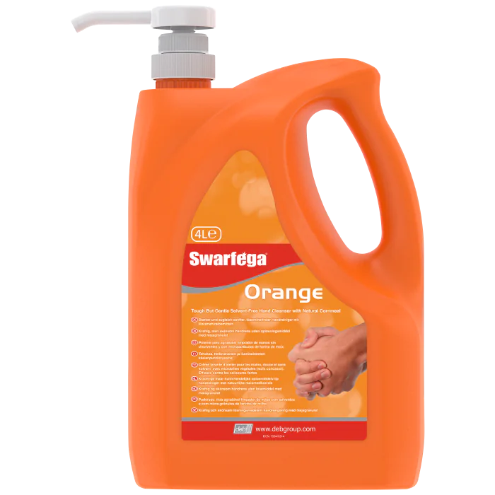 Deb Håndrens – Dyptrensende, fuktighetsgivende (114300925, Oransje, 4 Stykk)