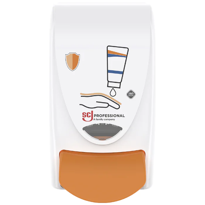 Deb Dispenser SCJP Protect – Økonomisk Dosering (114302480, Hvit, 1 Stykk)