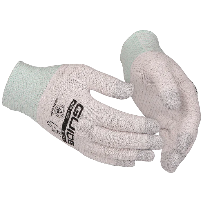 Guide ESD Hanske – ESD-godkjent, 12 Par (Hvit), SSK-822