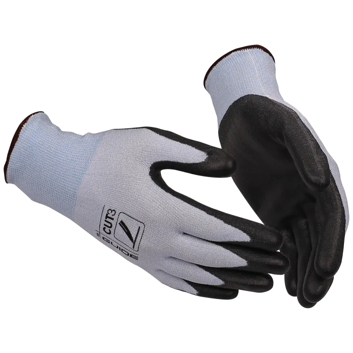 Guide Hansker – 6 Par, Grå/Svart (Størrelser 5–11), SSK-460