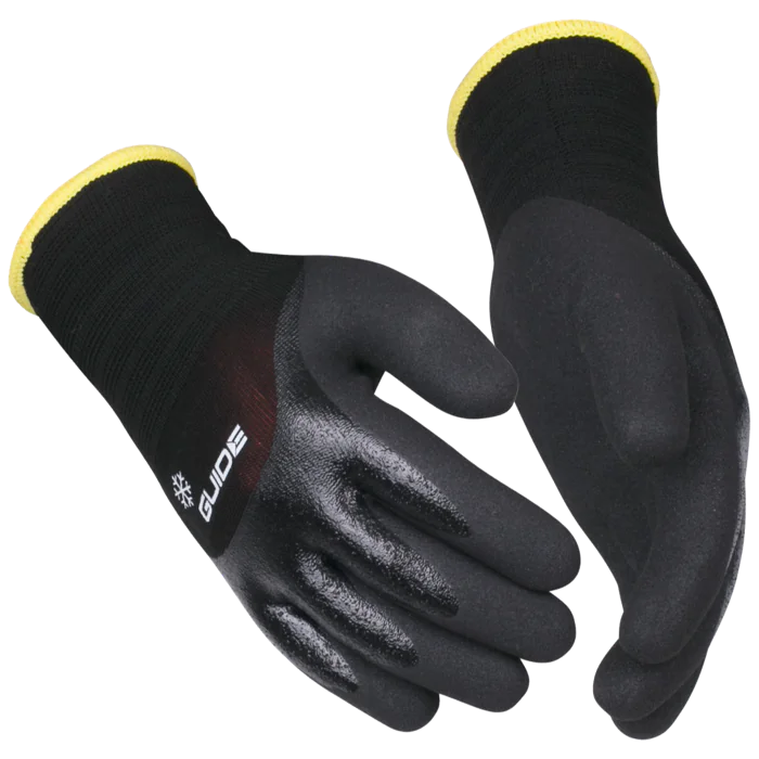 Guide Vinterhanske – Varmforet, Godt Grep, Hvit, 6 Par, Størrelse 8–12, SSK-652