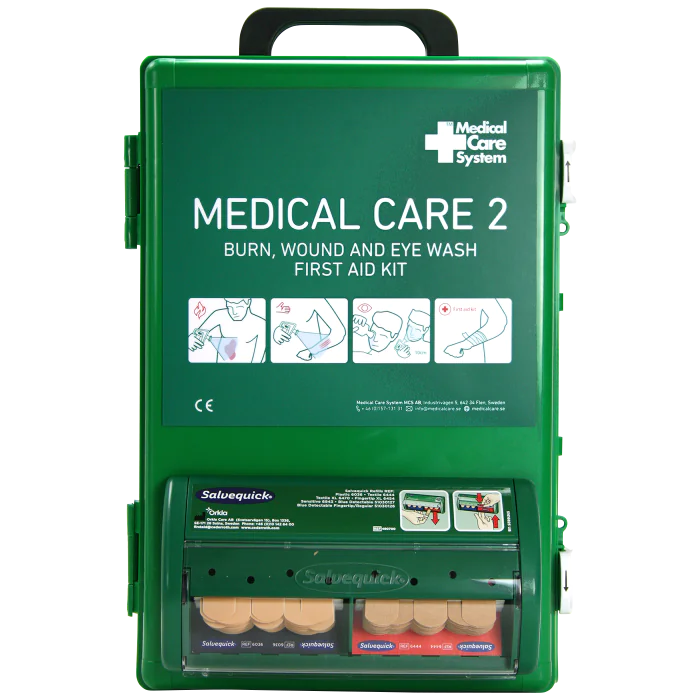 Medical Care System Førstehjelpsstasjon – Bærbar, støv- og fuktighetsikker (378700783, 1 Sett)