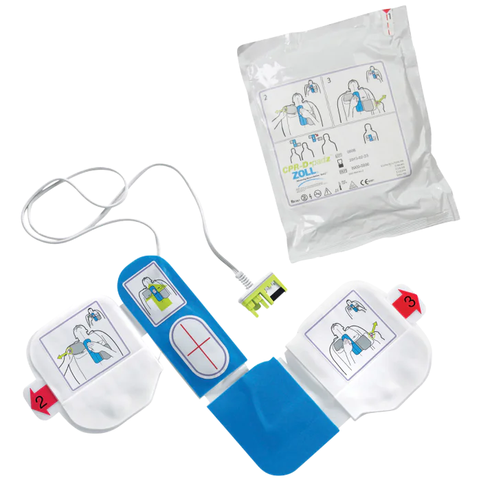 ZOLL Elektrode Defibrillator – CE Merket, FDA Godkjent (385100011, 1 Stykk)