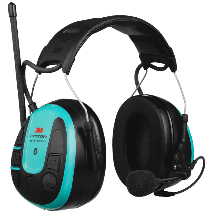 3M Peltor WS Alert XP+ Hørselvern – Bluetooth, FM-radio (466204327, 1 Stykk)