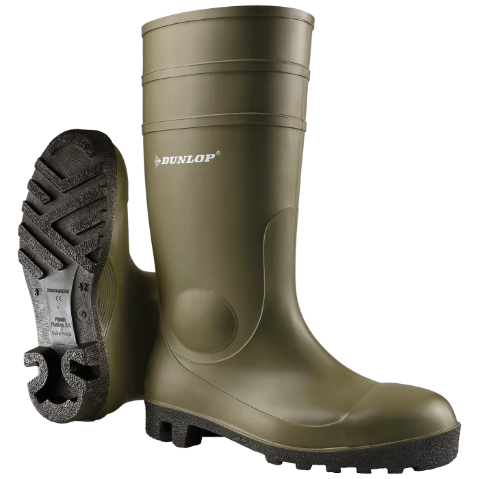 Dunlop Protomastor Vernestøvel – Grønn, 1 Par, SSK-711