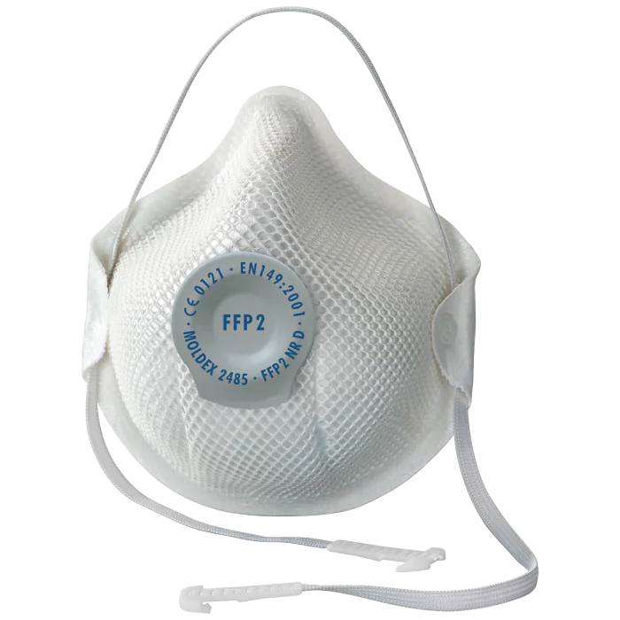 Moldex Støvmaske FFP2 – Komfortabel og Slitesterk (525900013, 20 Stykk)
