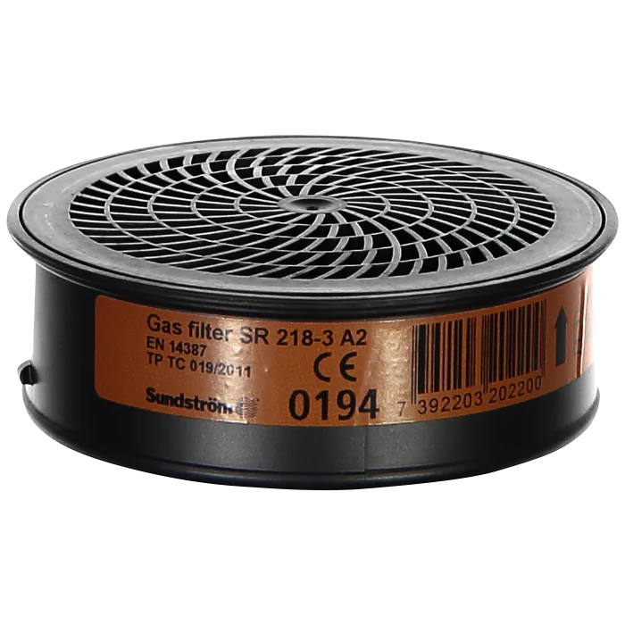 Sundström Gassfilter – Organisk Gassbeskyttelse (553300252, 4 Stykk)