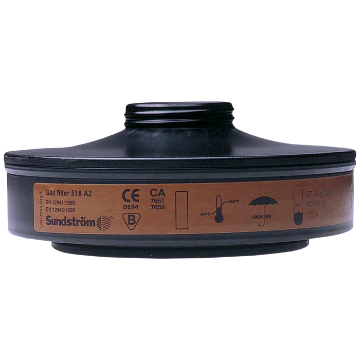 Sundström Gassfilter – Høy Opptaksevne, Lang Levetid (553323023, 1 Stykk)