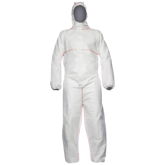 ProShield Korttidsdress – Flammehemmende, Partikkelbeskyttelse (Hvit, 1 Stykk, Størrelser M–3XL), SSK-644