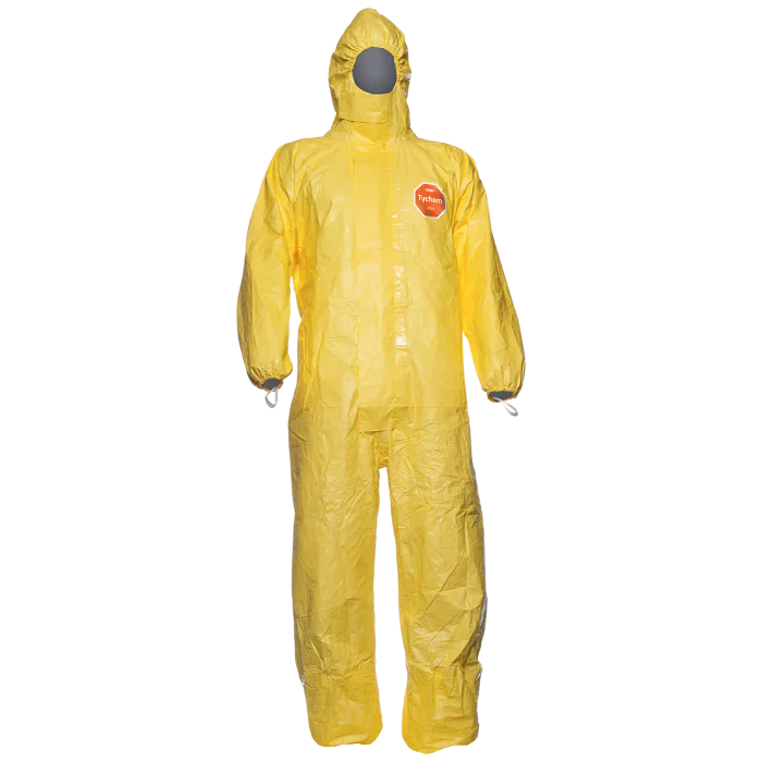 DuPont Tychem Korttidsdress – Gul, Størrelse L–3XL, SSK-623