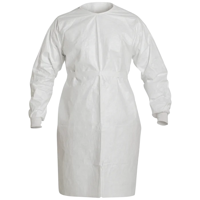 Tyvek Kjemisk Beskyttelsesfrakk – Partikkel- og Mikroorganismebeskyttelse, Hvit, 1 Stykk, Størrelse S/M – L/2XL, SSK-1016