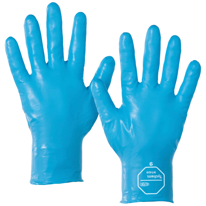DuPont Tychem Høy Motstandskraft Hansker – Blå (1 Par), SSK-796