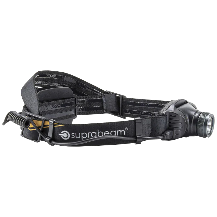 Suprabeam Hodelykt – 1000 Lumen, Glidende Fokus (677100123, 1 Stykk)