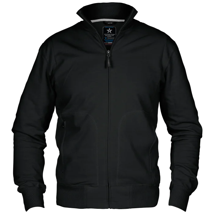 Texstar City Cardigan – Stil ∆n Design (Hvit, Rød, Marineblå, Antrasitt, Svart; med/uten Høy Krage), SSK-951