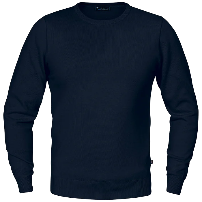 Texstar Strikkegenser – Marineblå, Rød, Lys Grå, Mørk Grå, Svart | S, M, L, XL, 2XL, 3XL, SSK-646