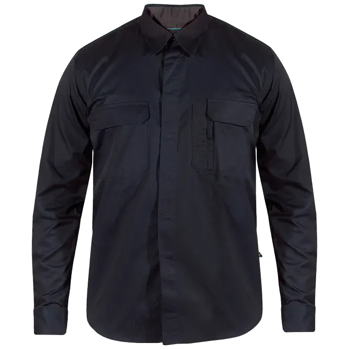 Texstar Serviceskjorte – Høy Komfort (Marineblå, Mørk Grå, Svart), SSK-879