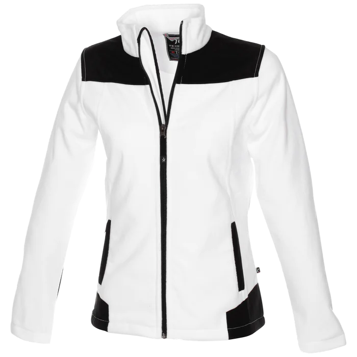 Texstar Fleecejakke – Vind- og Vannavvisende (Hvit, Rød, Marineblå, Grå, Svart | XS–2XL), SSK-645