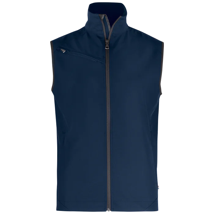 Texstar Softshellvest – Varm, moderne design (Marineblå/Rød/Svart, XS–5XL), SSK-091