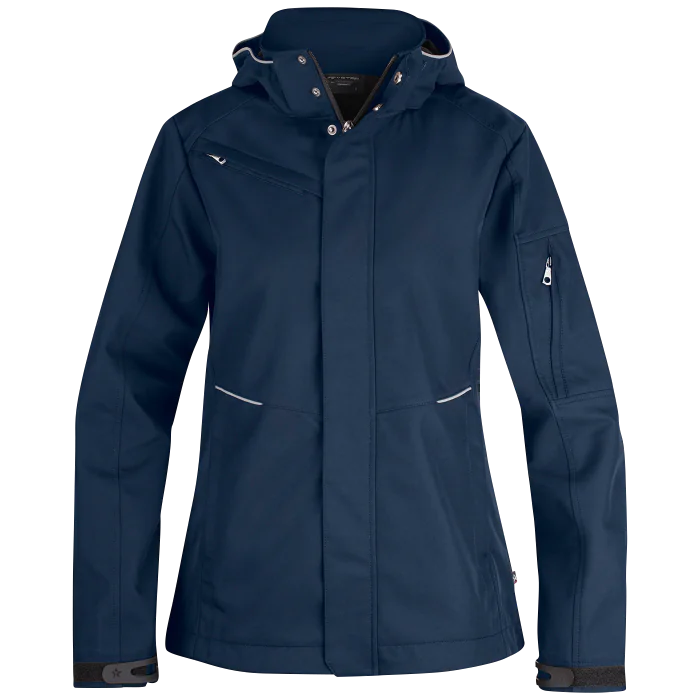 Texstar Softshelljakke – Vind- og vannavvisende, pustende (Marineblå, Rød, Svart | XS–2XL), SSK-185