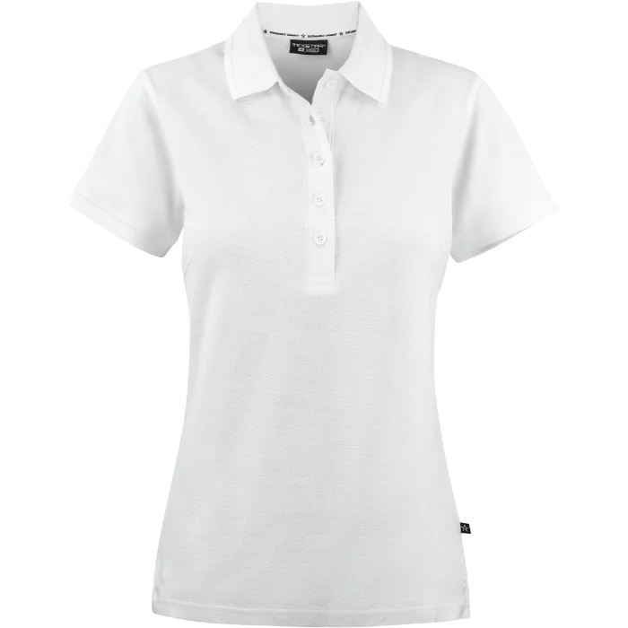 Texstar Pikétrøye – GOTS-sertifisert 100 % Økologisk Bomull (Hvit, Mørk Grønn, Svart, Marineblå | XS–3XL), SSK-650