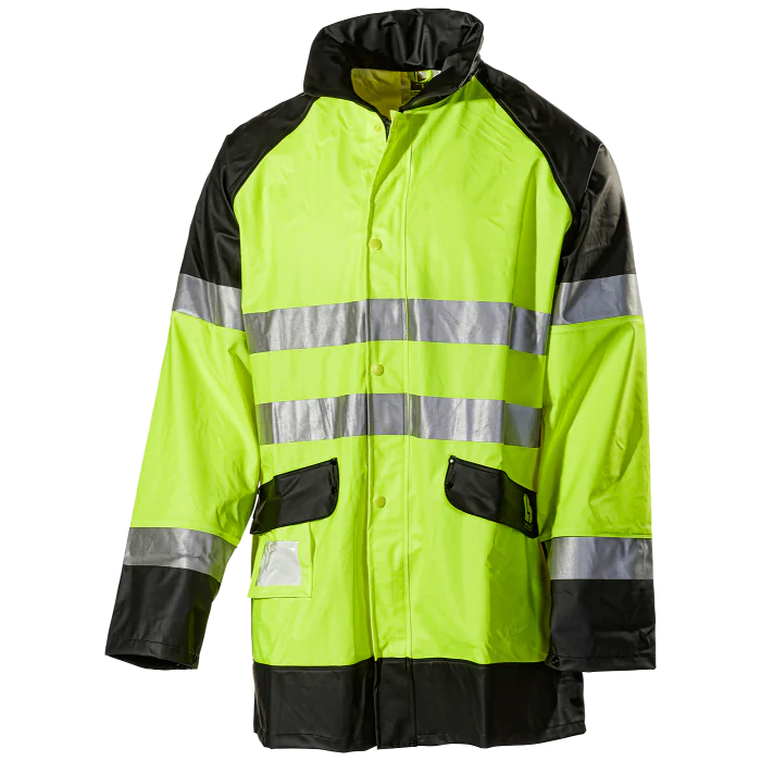 L.Brador Regnjakke – Vanntett, Høy Komfort (Farge: Hivis Gul/Oransje), SSK-884