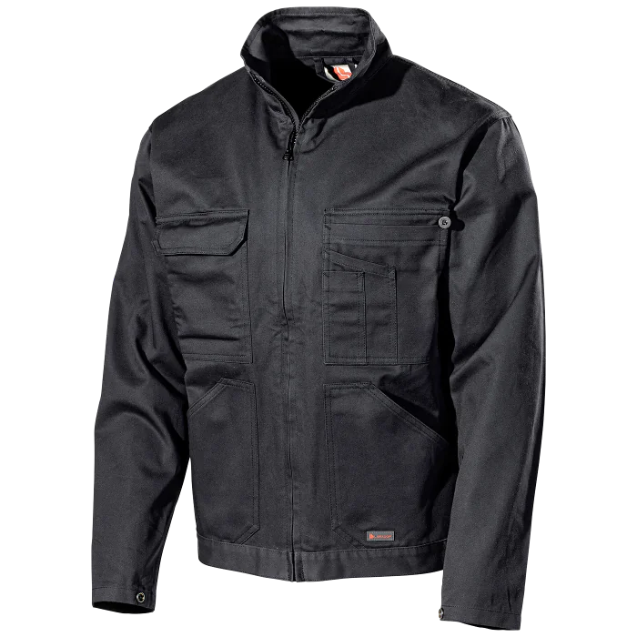 L.Brador Industrijakke – Høy slitestyrke & komfort (Svart) – Størrelser S–2XL, SSK-298