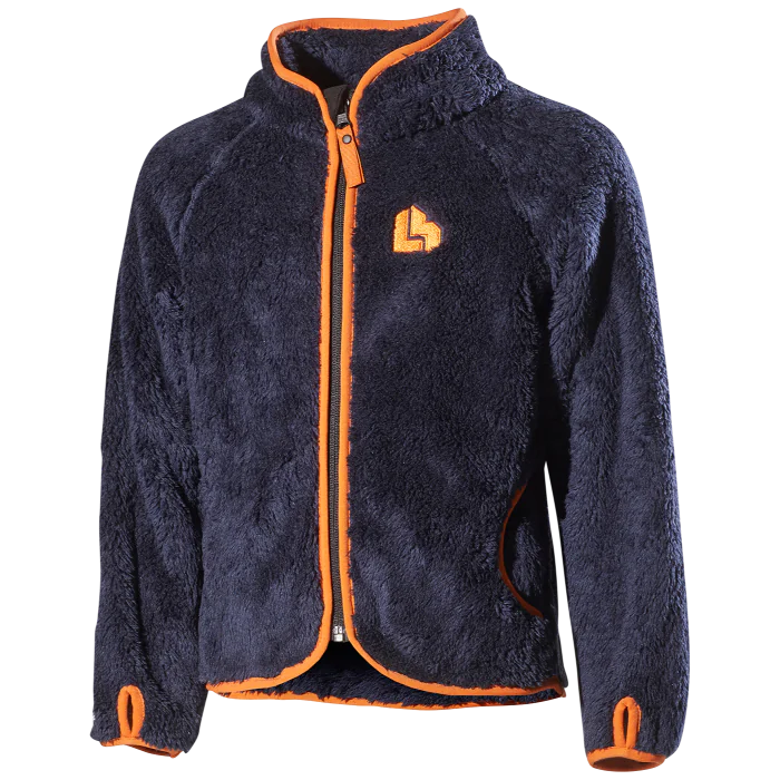 L.Brador Marineblå Fleece- og Pilejakke, størrelser 98/104–146/152, SSK-268