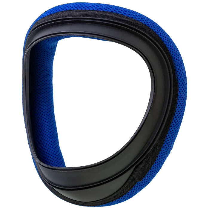 CleanAir Ansiktstetning – Svetteabsorberende, Lett Rengjøring (1 Stykk, Farger: Blå, Grå, Svart), SSK-020