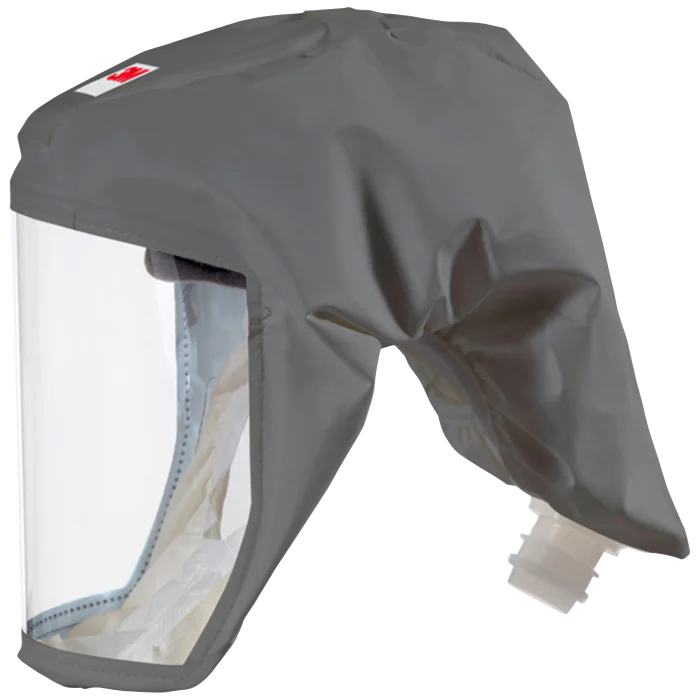 3M Hette – Robust Beskyttelse For Hode Og Ansikt (805601607, Grå, 1 Stykk)